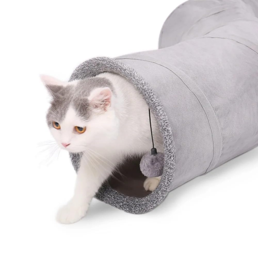 Tube De Jeu Pliable Pour Chat Tunnel Pour Chat De 10,5 Pouces De Diamètre