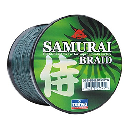 Daiwa DSB-B30LB150YG Tresse samouraï pour garnir votre moulinet de spinning