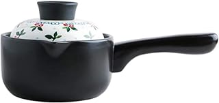 Clay Pot for Cooking Ceramic Casserole Clay Pot Terracott...