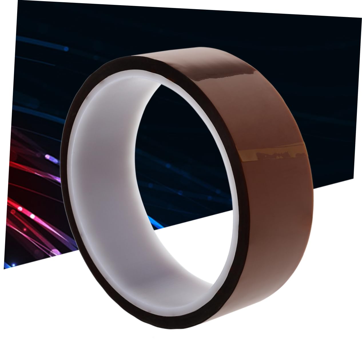 10pcs Heat Resistant Polyimide Tape Tawny Adhesive Film for Electronics PCB Protection Soldering High Temperature Insulation up