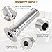 WIKIBB Exterior Mirror Hinge Pin for BMW X1 E84 X3 F25 And More,Stainless Steel Automotive Hinge Roller Pin Replace #233640010