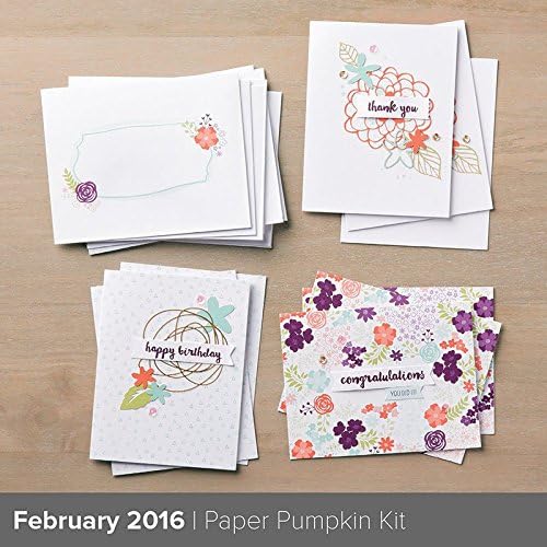 Stampin' Up! Paper Pumpkin Monthly Kit - February 2016 - HELLO SUNSHINE