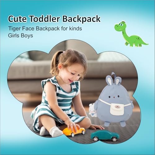 Image of Tinytot 15 inch Cute Backpack for Kids Girls Boys Toddler Backpack Preschool Nursery Play School Travel Bag for 5 to 8 Year Child - Mini Size