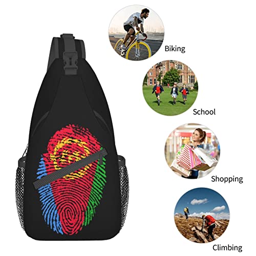 Mochila tipo sling unisex para día y senderismo miniatura 7