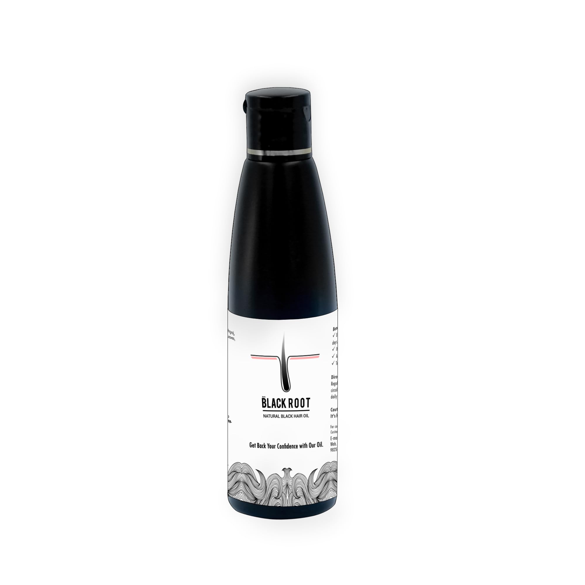Black Root Natural Black Hair Oil 100 ml Hair Growth | Hair Fall Control | Anti Dandruff