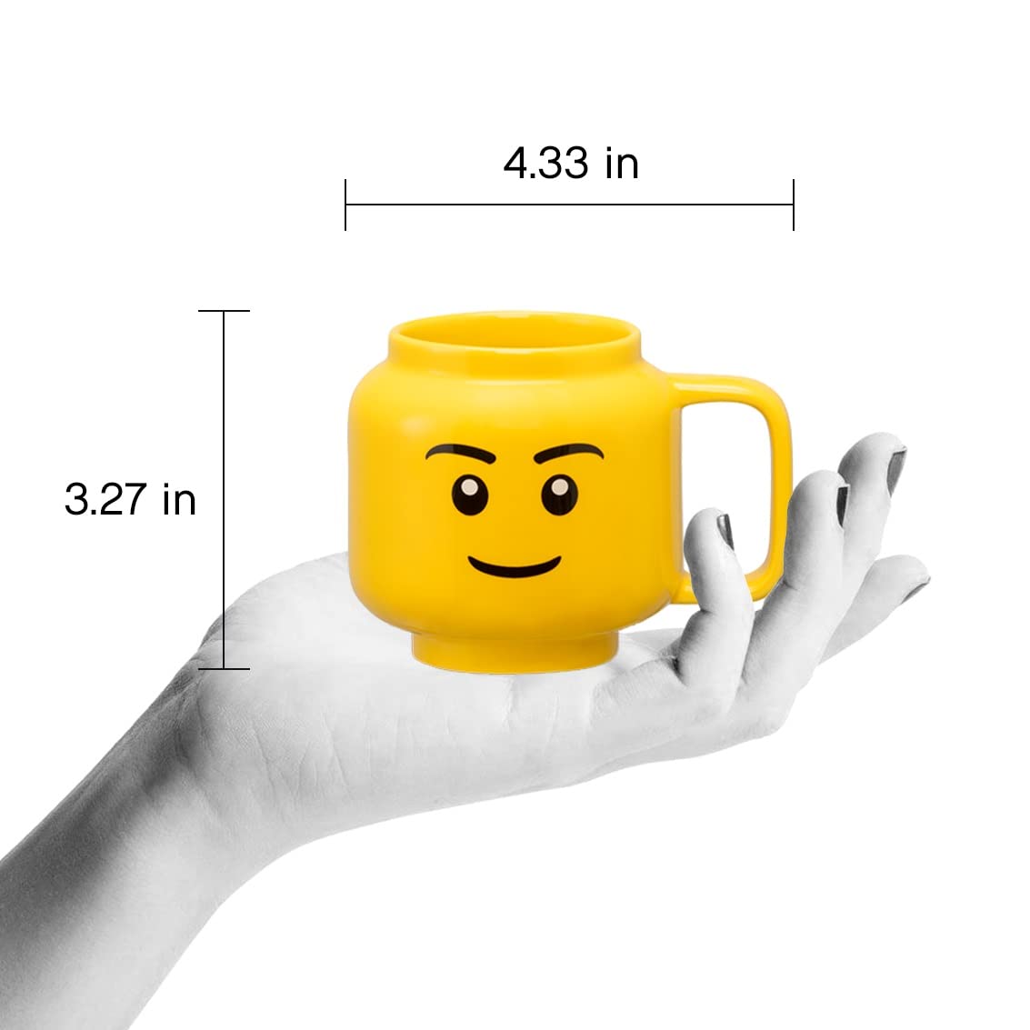 Lego Ceramic Mug Small Boy - 255 ml - Image 3