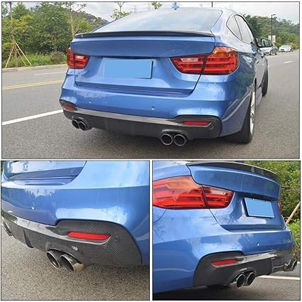 Diffuseur Pare-chocs Arrière Pour BMW 3er GT F34 - Style Sportif, Protection Anti-rayures, Facile à Installer