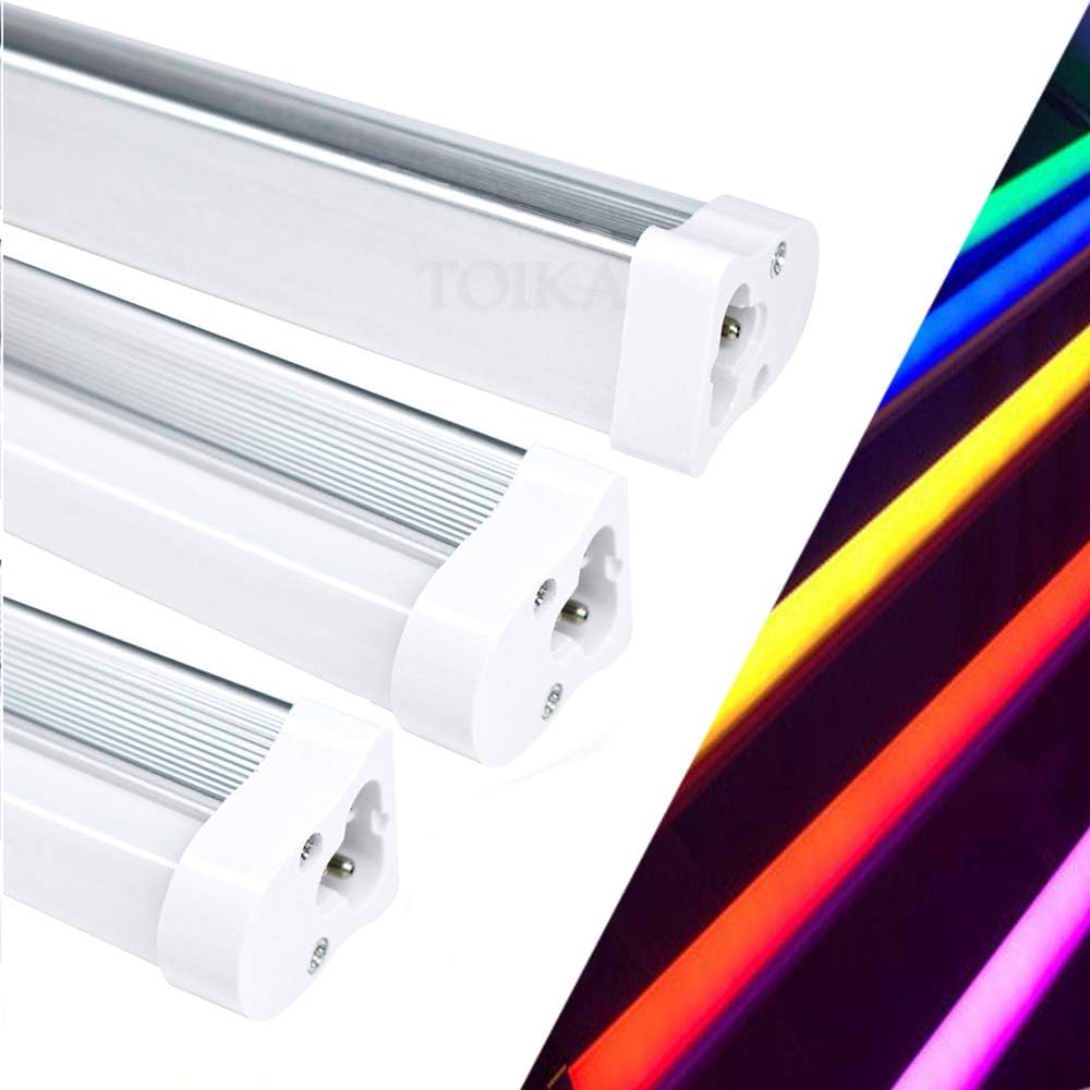 Amazon | 【25本セット】カラー LED蛍光灯器具一体型 40w形120cm T5 