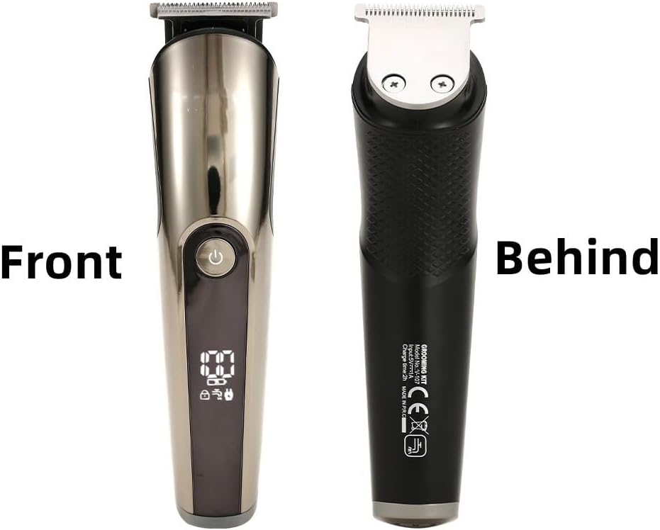 Hair Electric Cutting Tool High-Power Gradual Fader Salon LCD Digital Display