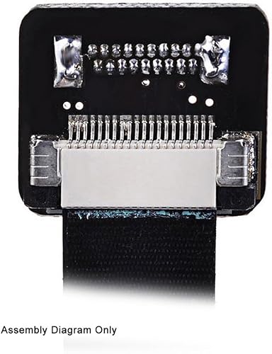 Vista 32 de chenyang Grosor 0.012 in Paso 0.020 in 20Pin Cinta Flexible Cable plano 1.64FT/0.5M para conector HDMI, Raspberry Pi, GoPro, Mini Display, Dron