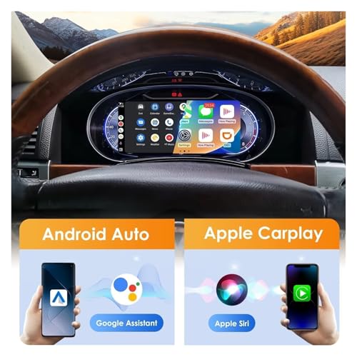 Tablero digital para Volkswagen Touareg 2003-2010 con panel LCD 3