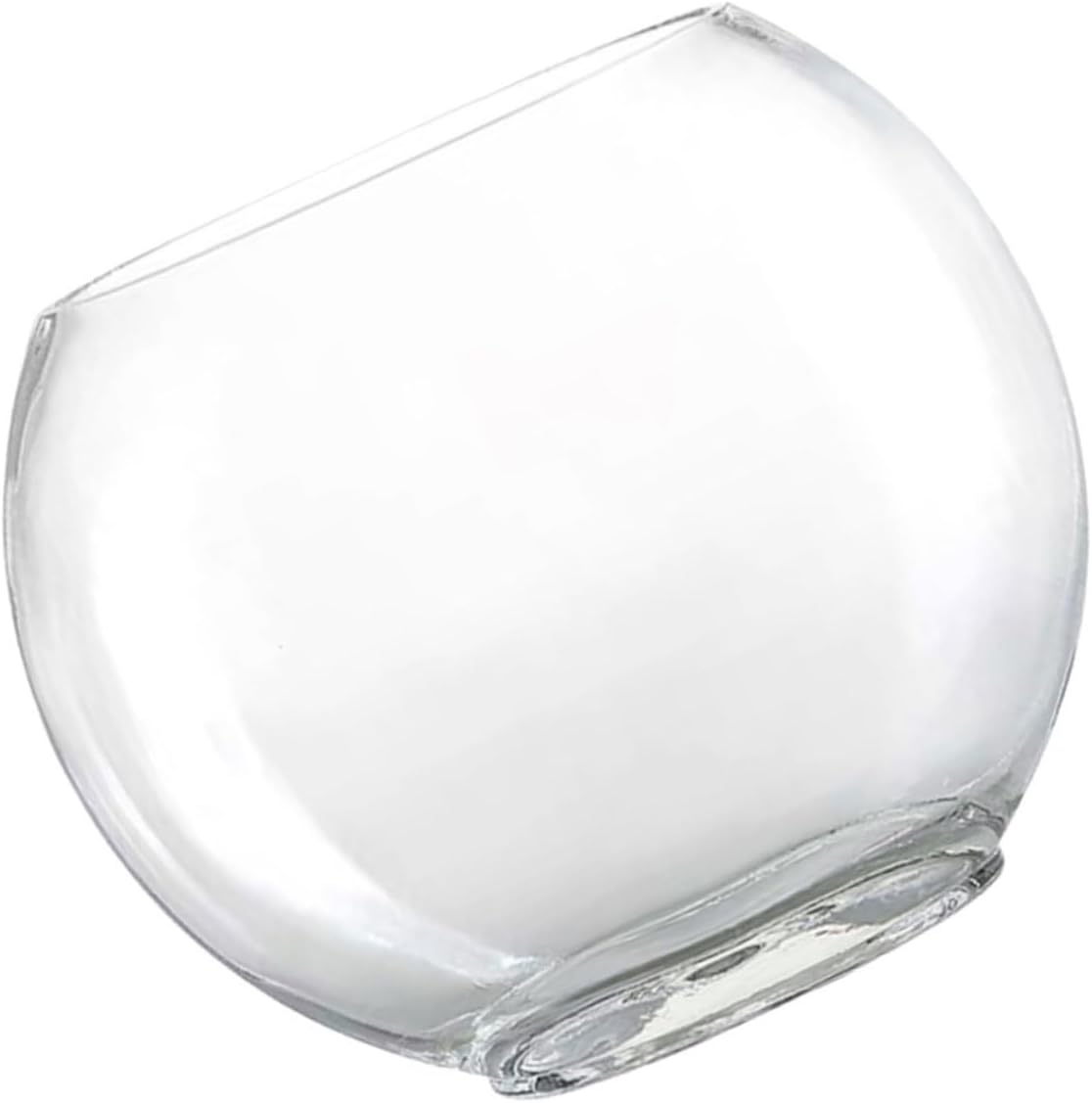 Transparent Glass Fish Bowl Terrarium Micro Landscape Container for Hydroponic Plants Modern Floral Vase for Home Decor Idea