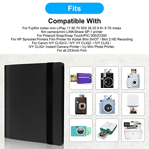 Flintronic Photo Albums, 160 Pockets Scrapbook Memory Book - Image 4