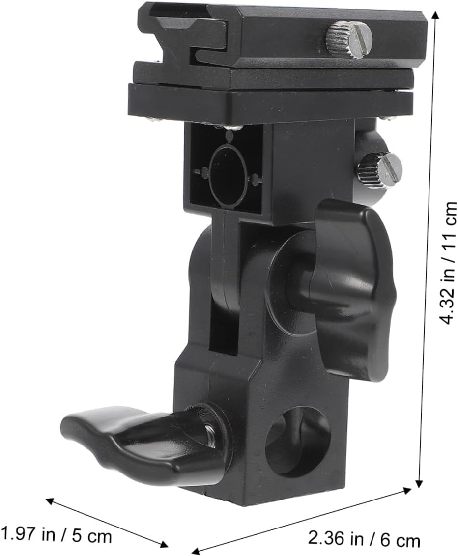 Flash Light Bracket Tripod Mount for Light Stand Umbrella Swivel Holder
