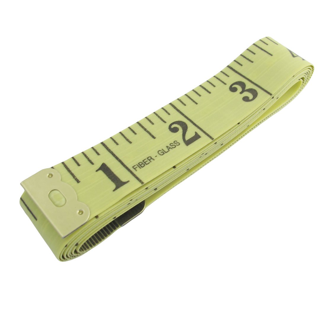 Aexit 1.5M Tailor Tools & Home Improvement Plastic Flexible Ruler Cloth Ruler Yellow Tape Measures for Seamstress