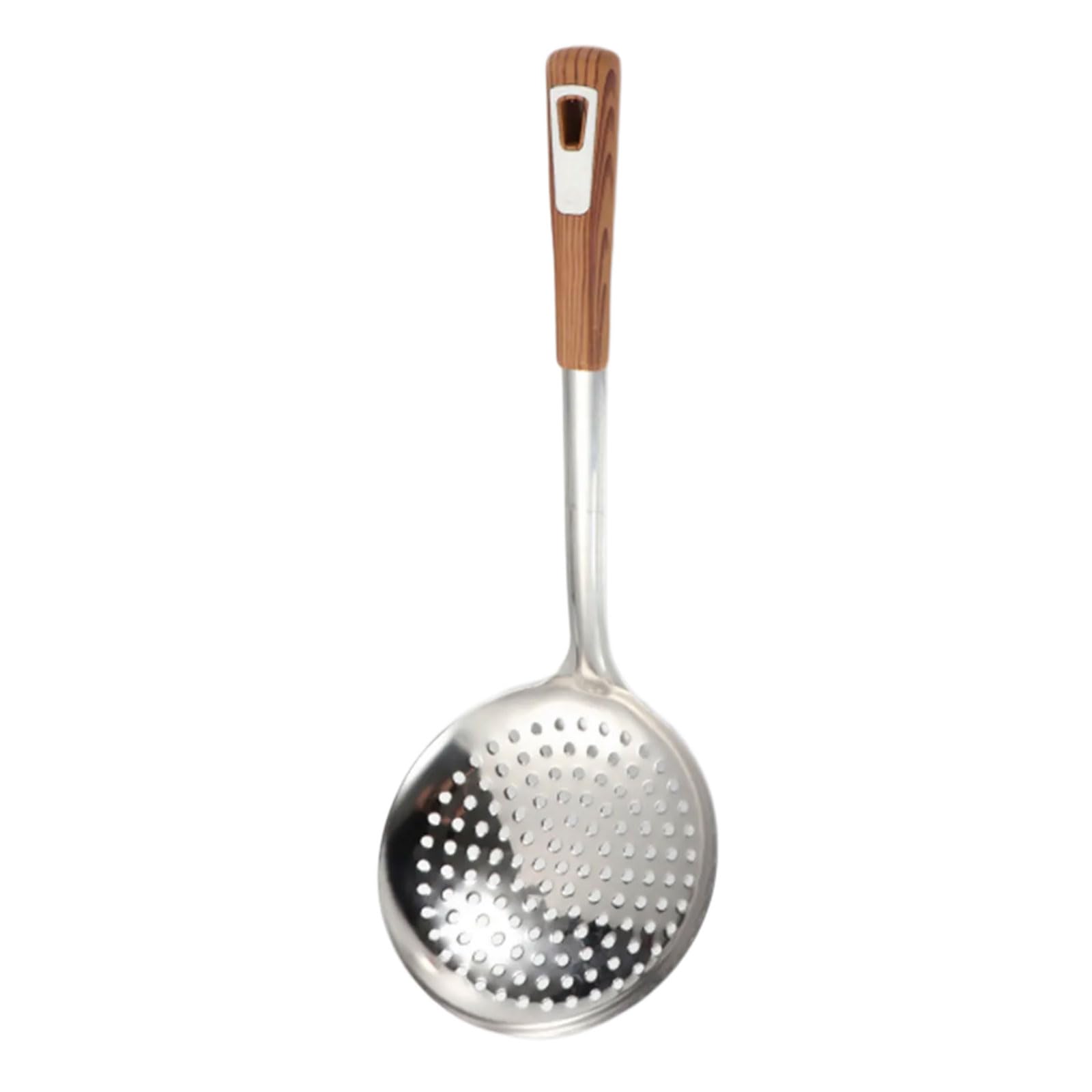 Tsophreniq Thickened Stainless Steel Large Colander Filter Spoon Household Noodles Strainer Skimmers Oil Separators Kitchen Gadgets Long Handle Ladle
