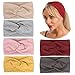 Produktbild 6er Pack Turban Stirnband Breites Haarband Elastischer geknoteter Kopfwickel Haarschmuck für Frauen Mädchen
