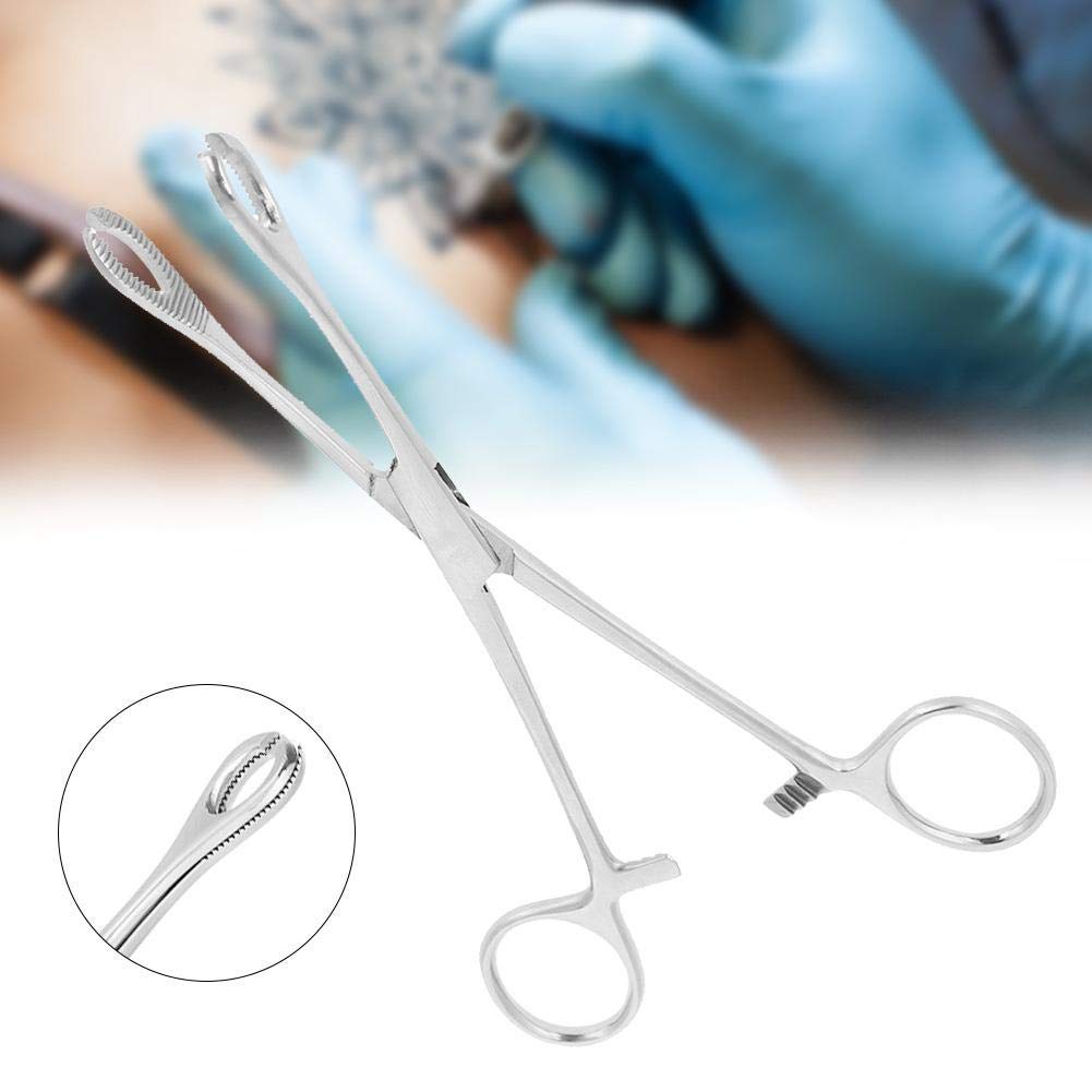 Herramienta de perforación - Profesional Oreja Labio Ombligo Nariz Lengua Septum Esponja Pinzas Abrazadera Alicates para perforar el cuerpo Herramienta