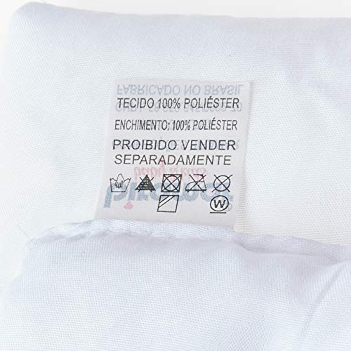 Edredom berco dupla face e duvet(148x96) chevron cinza, Biramar Baby, Cinza