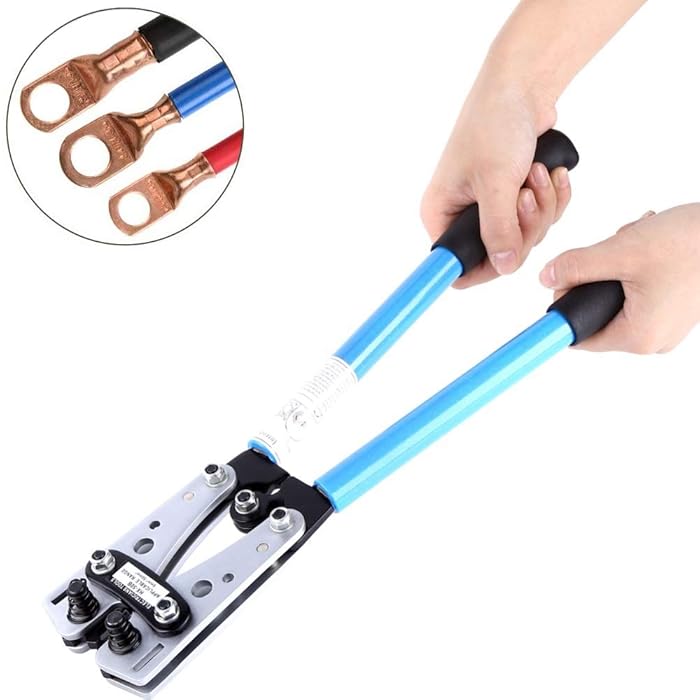 Buy Solarson Battery Cable Lug Crimping Tool, Battery Cable Lug Crimper