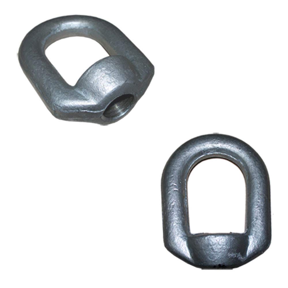 DBM IMPORTS 20 PCS Eye Nut Drop Forged Carbon Steel 520 LBS Bail Size 1/4