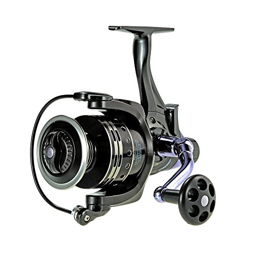 Doorslay Moulinet de Pêche Carnassier 11+1BB Ball Bearings 4.7:1 Ultra Smooth Fishing Reel Right/Left Interchangeable Fishing Reel for Freshwater Saltwater Cover