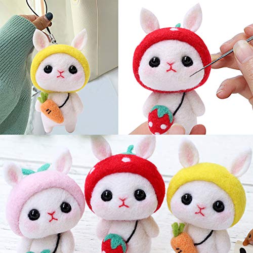 30Pcs Felting Needle Kit, Needle Felting Kit, Needle Felting Supplies with Felting Needle, Felting Foam Pad, Felting Starter Kit for DIY - Thumbnail 7