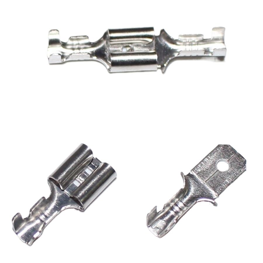 Cosses de 6.3 mm raccordement câble électrique AWG 22-16 connecteur mâle femelle