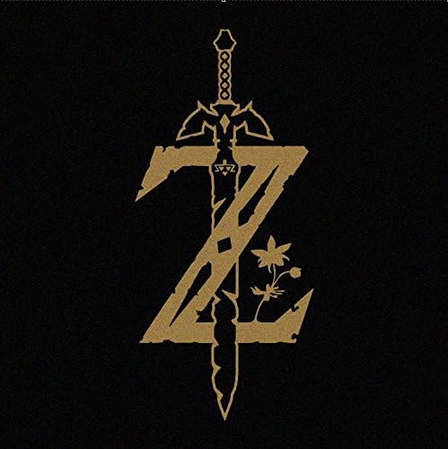 Sunset Graphics & Decals Legend of Zelda Breath of the Wild Logo GOLD Decal Sticker (cars, laptops, windows)