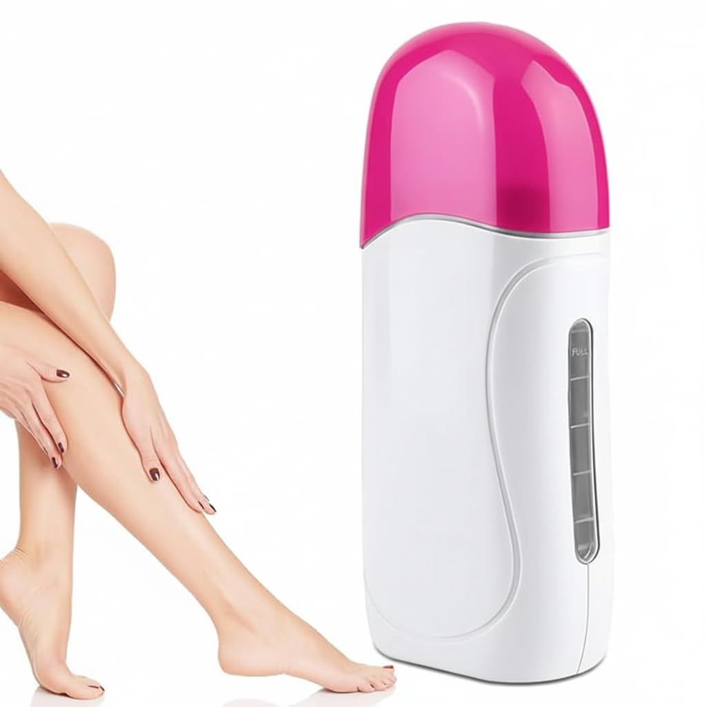 Hair Removal Wax Warmer, Portable Wax Roller for Women Men, Waxing Kit with Soft Wax Heater, Roll-on Design for Travel Home Use (Only Roller)_01-image-36