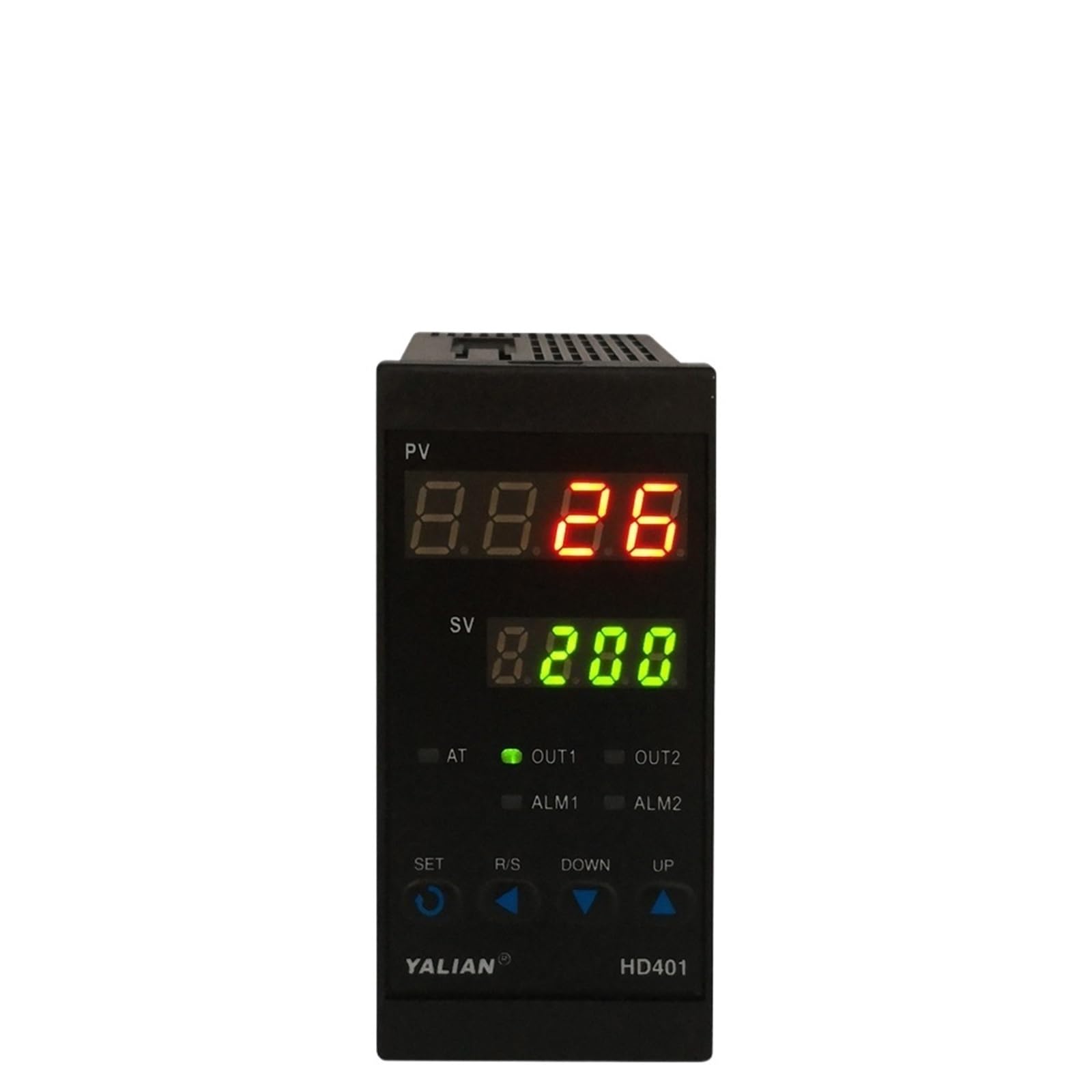 Pid Temperature Controller Thermoregulator AC 100 To 240V Thermocouple Input Relay Output 2 Line Dispaly For Celsius(C)(HD402)