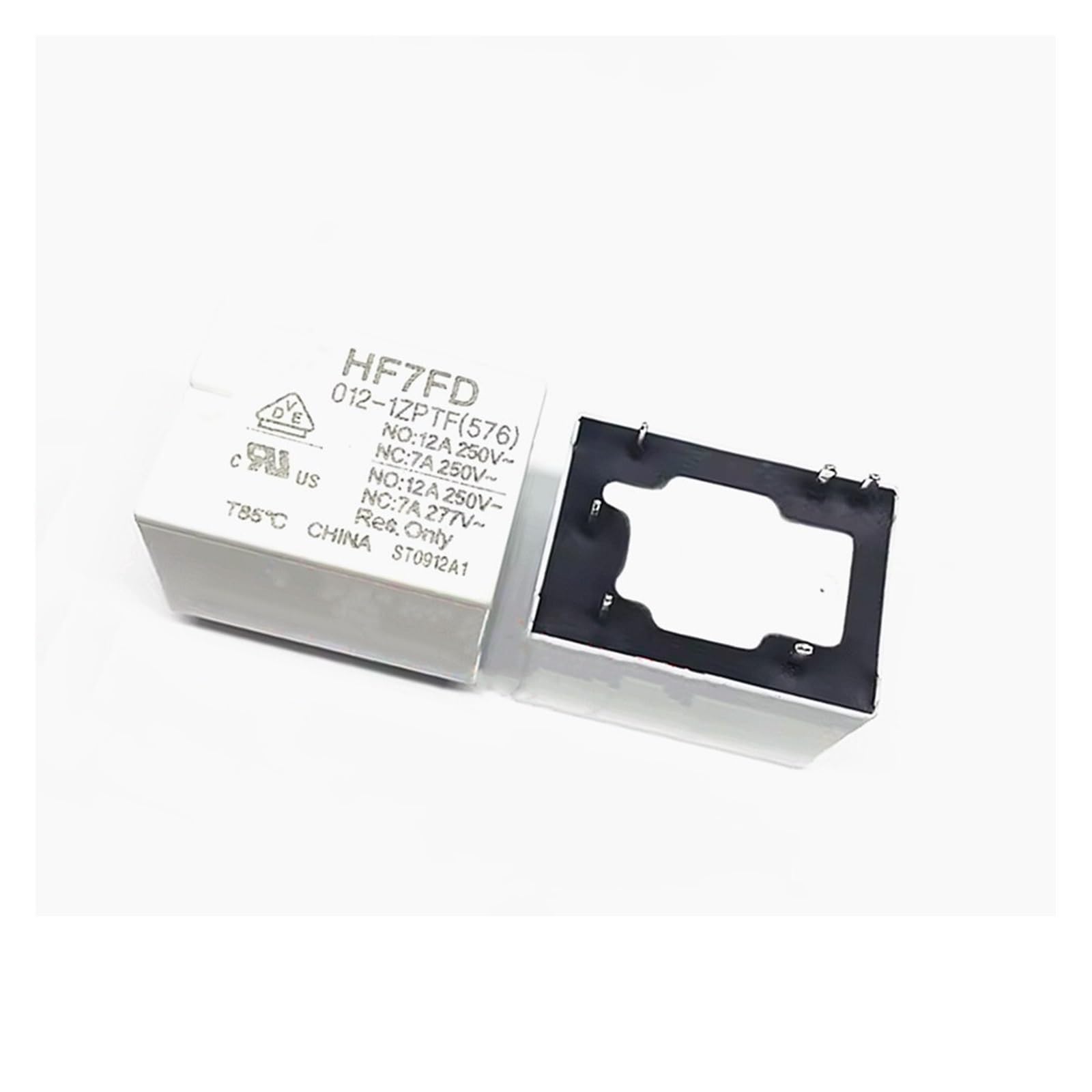 NWPNLXEA 2pcs Relay HF7FD 012-1ZPTF HF7FD 012 1ZPTF HF7FD-012-1ZPTF(576) 12A 6PIN
