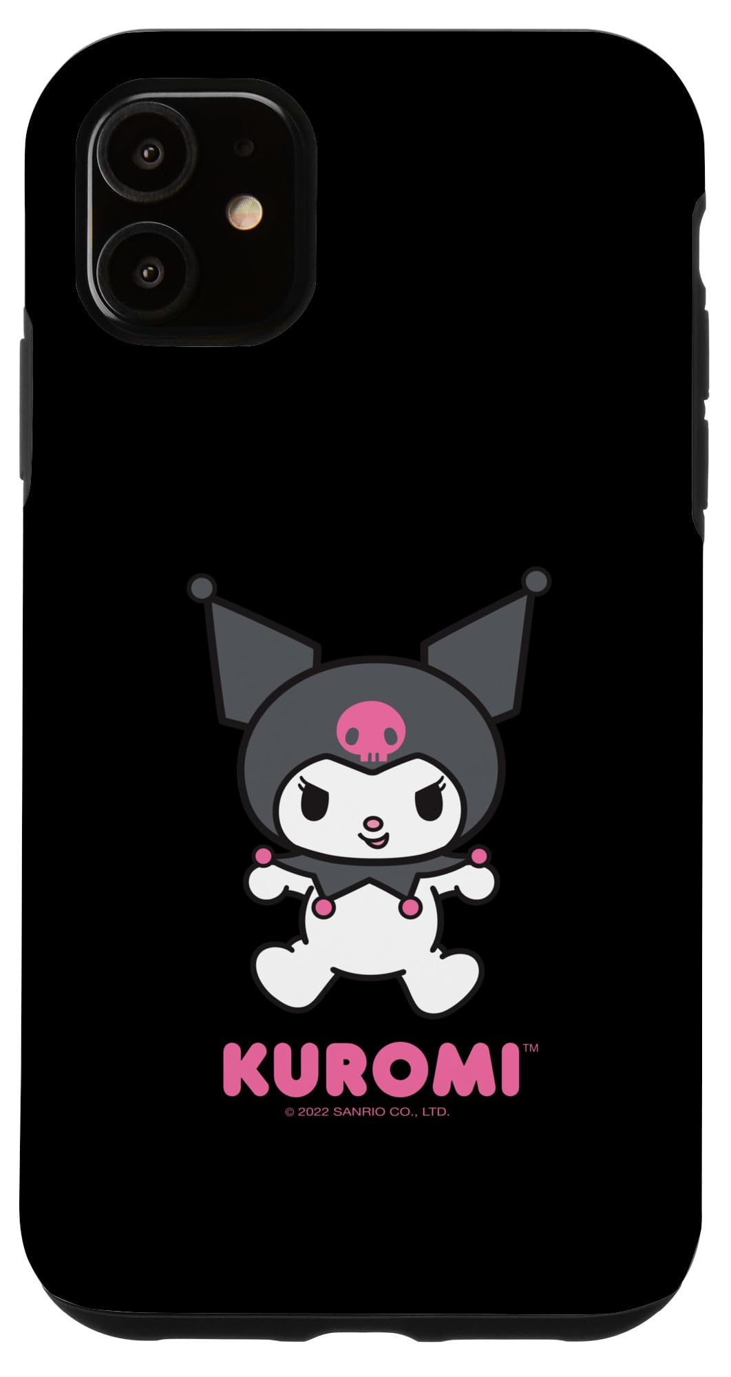 Kuromi Character Front and Back Case for iPhone 11