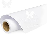 Vista 14 de White Vinyl, Glossy White Permanent Vinyl -12" x 11 FT for Cutting Machine, Party Decoration, Car Decal, Signs, Scrapbooking