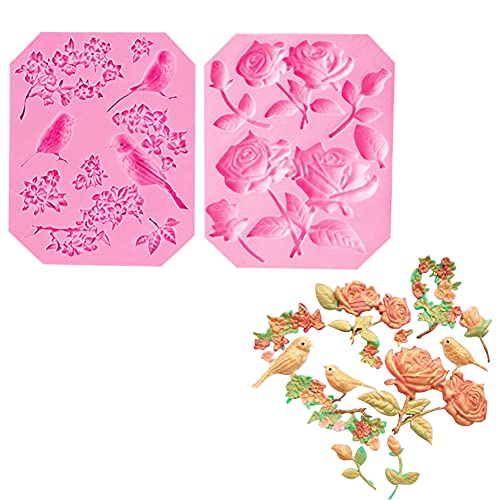 Molde de silicona para fondant y mousse de chocolate miniatura 2