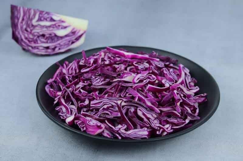 FreshtoHome | Shredded Red Cabbage | Pack of 200g (UAE)