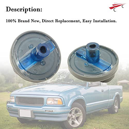 OKAY MOTOR Climate Control Knob for 1995-1997 Chevrolet Blazer S10 GMC Jimmy Sonoma Truck F87Z18549AB