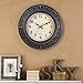 Tebery 12-Inch Silent Retro Quartz Clock, Decorative Wall Clock for Home/Office/School
