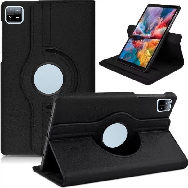 HYPERCASE Flip Case Cover for Xiomi Mi Pad 6 11 inch Leather Stand Smart Case Cover 360° MultiAngle Rotatable Case Cover, Black (B0DCPXQ6T5) Amazon Price History, Amazon Price Tracker
