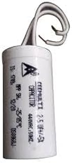 ABBASALI CAPACITOR FOR ALL CEILING FAN 2.5 UF MADE IN INDIA (ROUND MODEL)