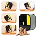 UIQELYS Pet Grooming Gloves for Cats & Dogs – Gentle Deshedding & Massage Brush Glove, Efficient Hair Remover with Static Adsorption, Soft Silicone Tips, Easy to Clean & Comfortable Fit