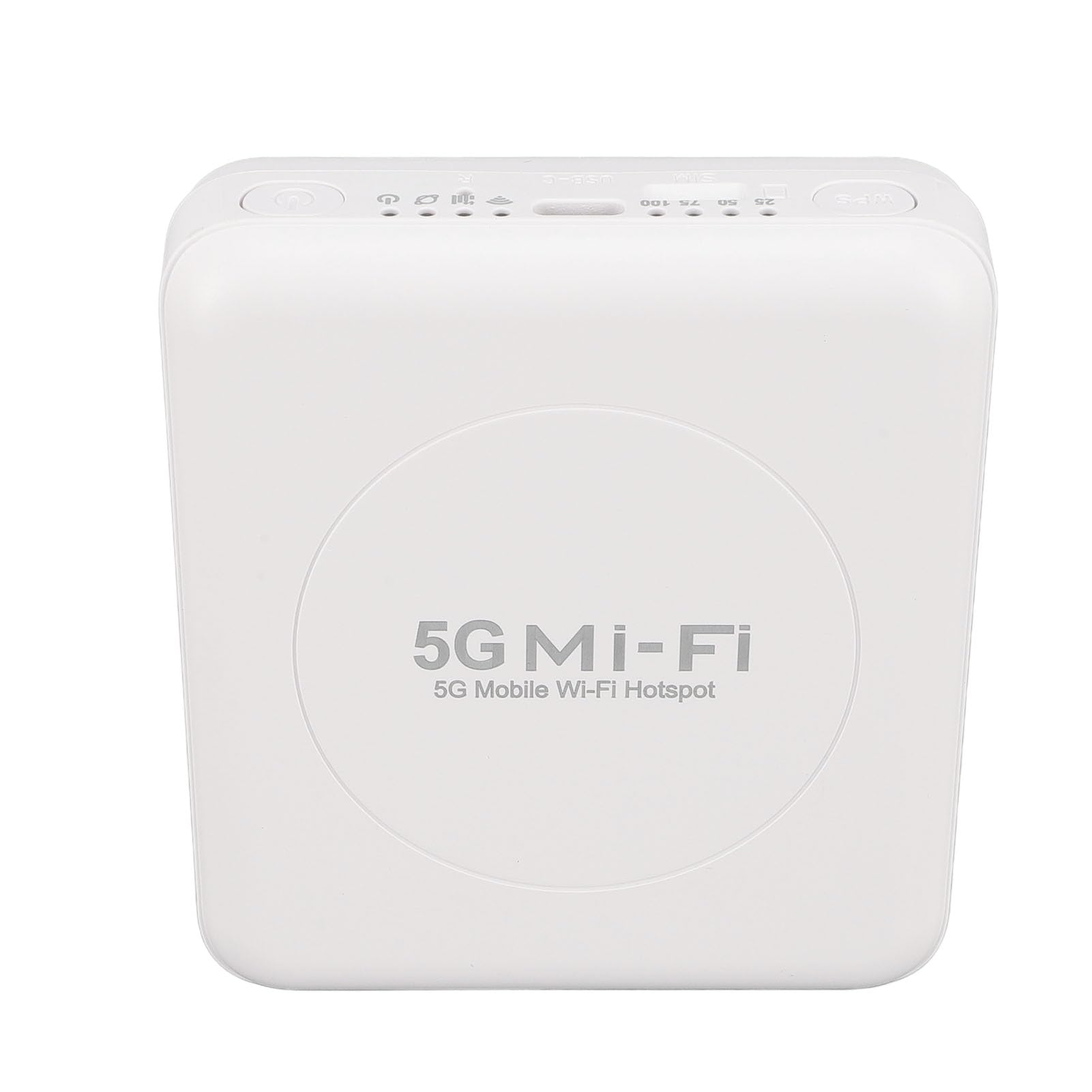 Routeur WiFi Portable Hotspot Batterie Longue Durée 5G WiFi Hotspot Mobile Gigabit Double Bande sans Fil WiFi6 pour Les Utilisateurs Professionnels