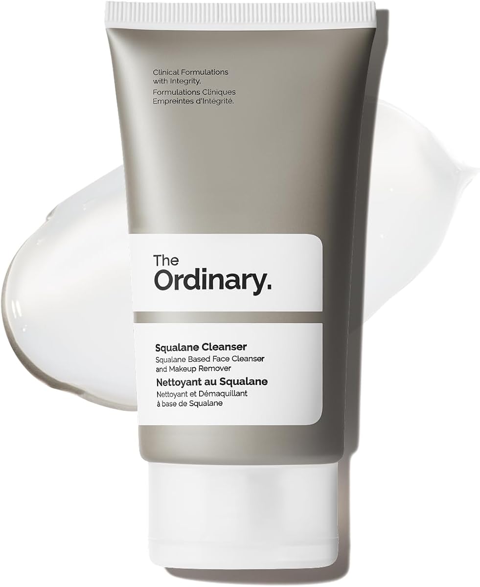 Squalane Cleanser, Facial Cleansing Balm and Hydrating Makeup Remover