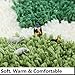ZebraSmile Bathroom Rugs - Green Bath Rug Non Slip Back Water Aabsorbent Leaves Plush Microfiber Small Bathroom Rug Leaf Shower Mat Cute Green Bath Mat Doormat 17.5 X 25.5 in