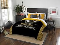 Algopix Similar Product 16 - Northwest NHL Boston Bruins Comforter