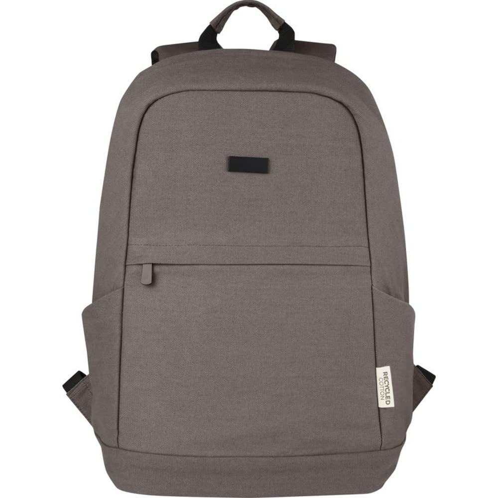 Men's Grey Joey Canvas Anti-Theft 18L Laptop Backpack (One Size) (Grey)