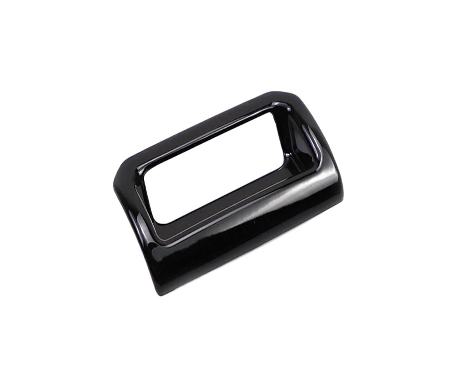Car Interior Moulding Trim for Toyota for Highlander XU70 for Kluger 2020-2024 for Hybrid ABS Car Armrest Box Handle Frame Trim Cover Sticker Interior Accessories(Black)