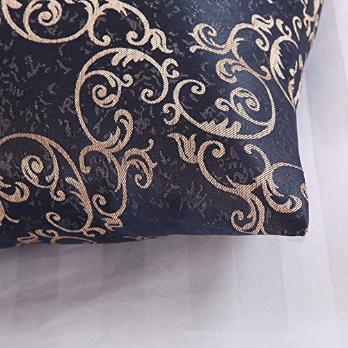 Twelve Blue Bed Scarf Bed Runner Throw Bedding Scarves For Bedroom Hotel Wedding Room (45X45Cm) #TOP1