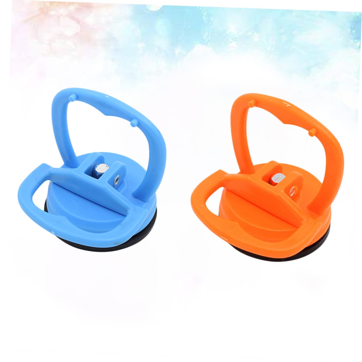 KONTONTY 4pcs Phone Suction Cups Sky Heavy Duty LCD Screen Remover Tool for Computer and Tablet Repair for Home and Shop Use