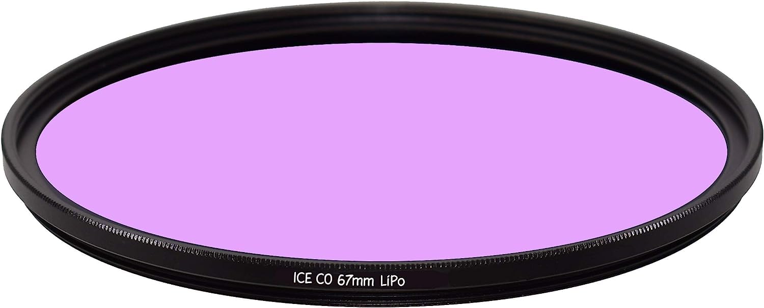ICE CO 67mm Slim MC LiPo Filtro Didimio Banda Ancha Reducción de la Contaminación de Luz para Cielo Nocturno/Estrella